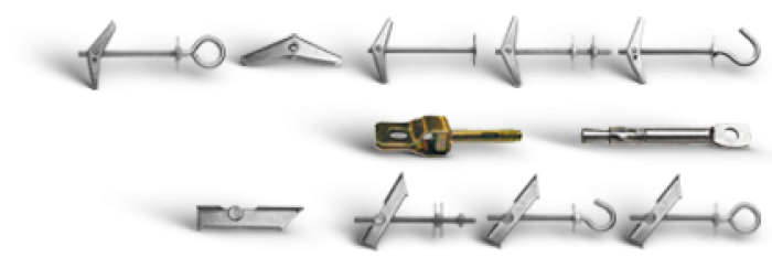 CS Bossong anchors for ceilings and hollow walls CS Bossong anchors for ceilings and hollow walls