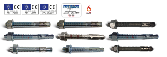 NW Throughbolt Bossong anchor ETA CE inox available NW Throughbolt Bossong anchor ETA CE inox available