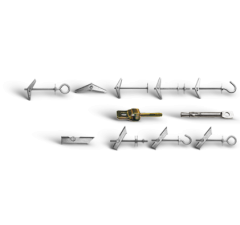 CS Bossong anchors for ceilings and hollow walls